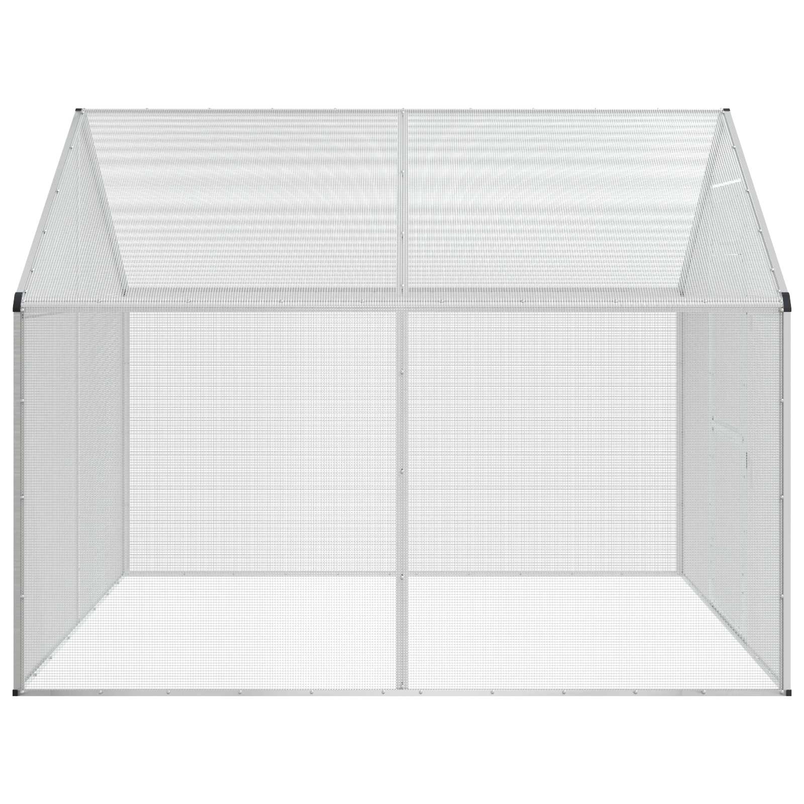 Gabbia per uccelli Argento 181,5 x 221 x 173,5 cm | homemem39