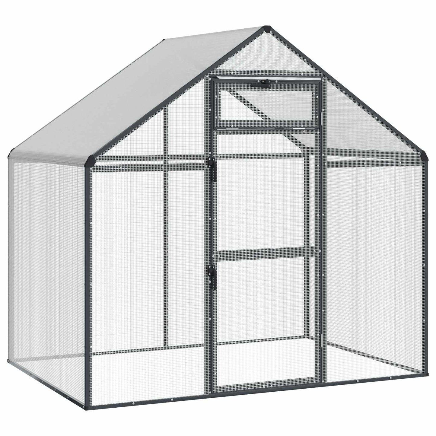 Gabbia per uccelli Antracite 181,5 x 110,5 x 173,5 cm | homemem39