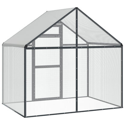 Gabbia per uccelli Antracite 181,5 x 110,5 x 173,5 cm | homemem39