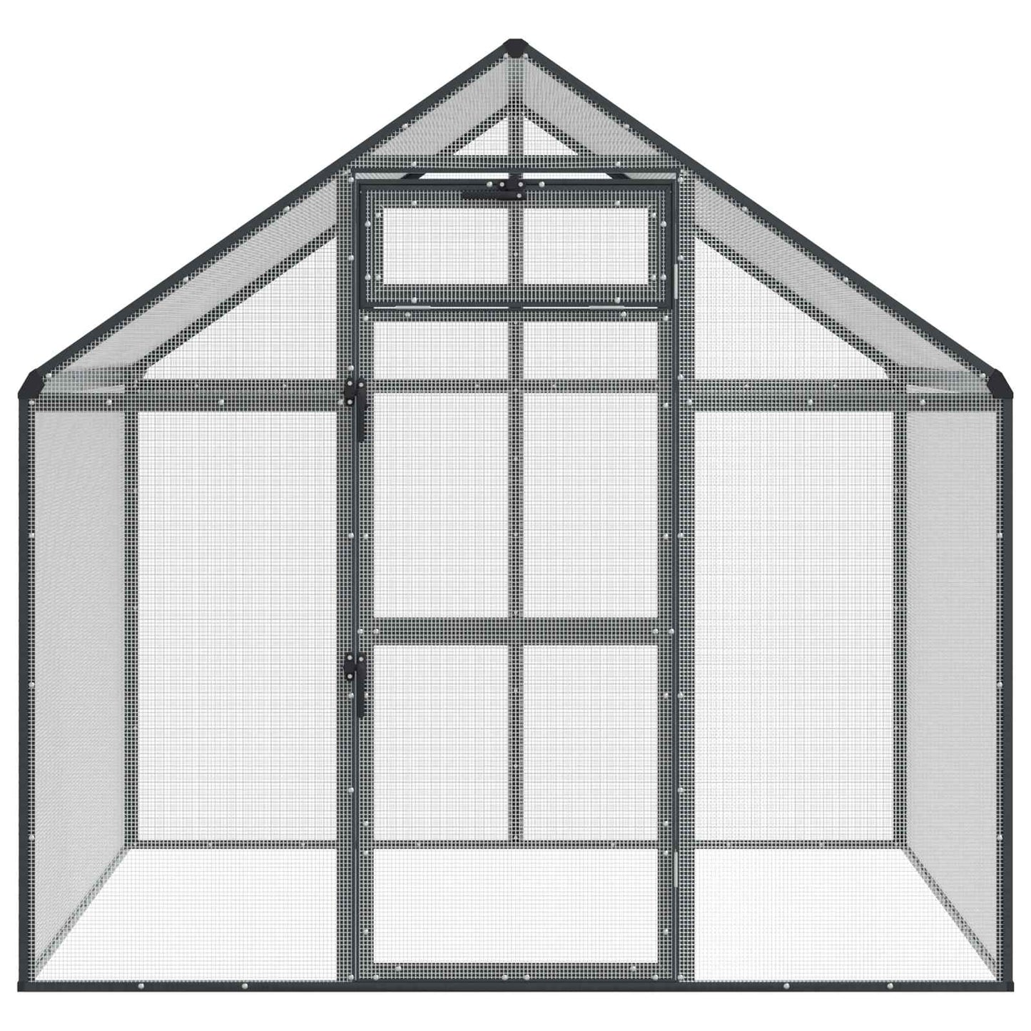 Gabbia per uccelli Antracite 181,5 x 110,5 x 173,5 cm | homemem39