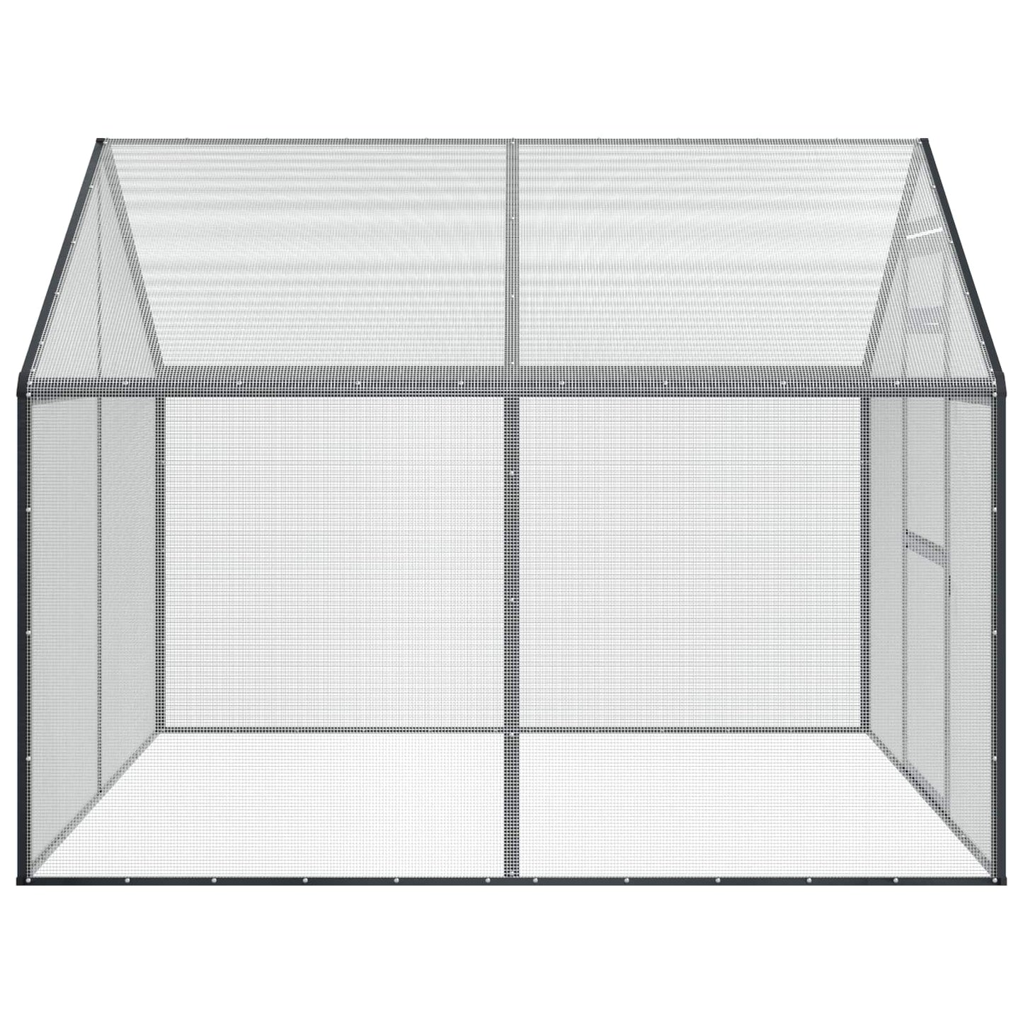 Gabbia per uccelli Antracite 181,5 x 221 x 173,5 cm | homemem39