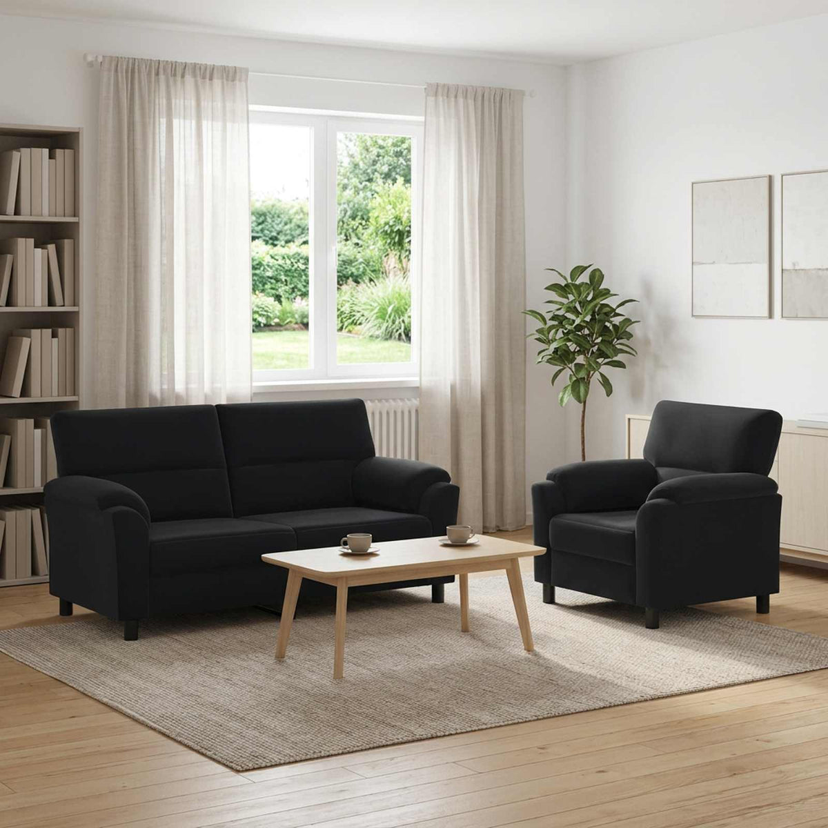 Set di divani 2 pcs Velluto