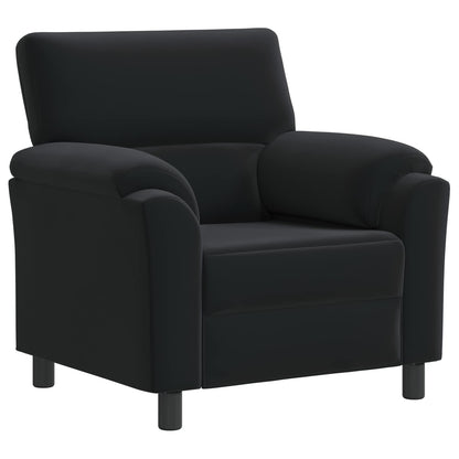 Set di divani 2 pcs Nero Velluto | homemem39