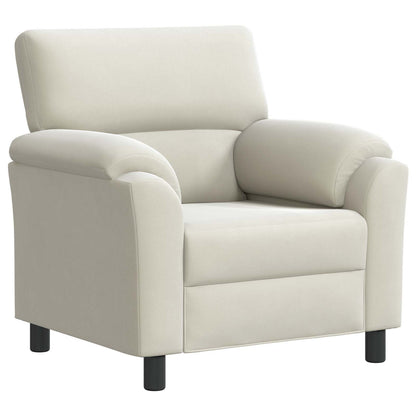 Set di divani 2 pcs Crema Velluto | homemem39