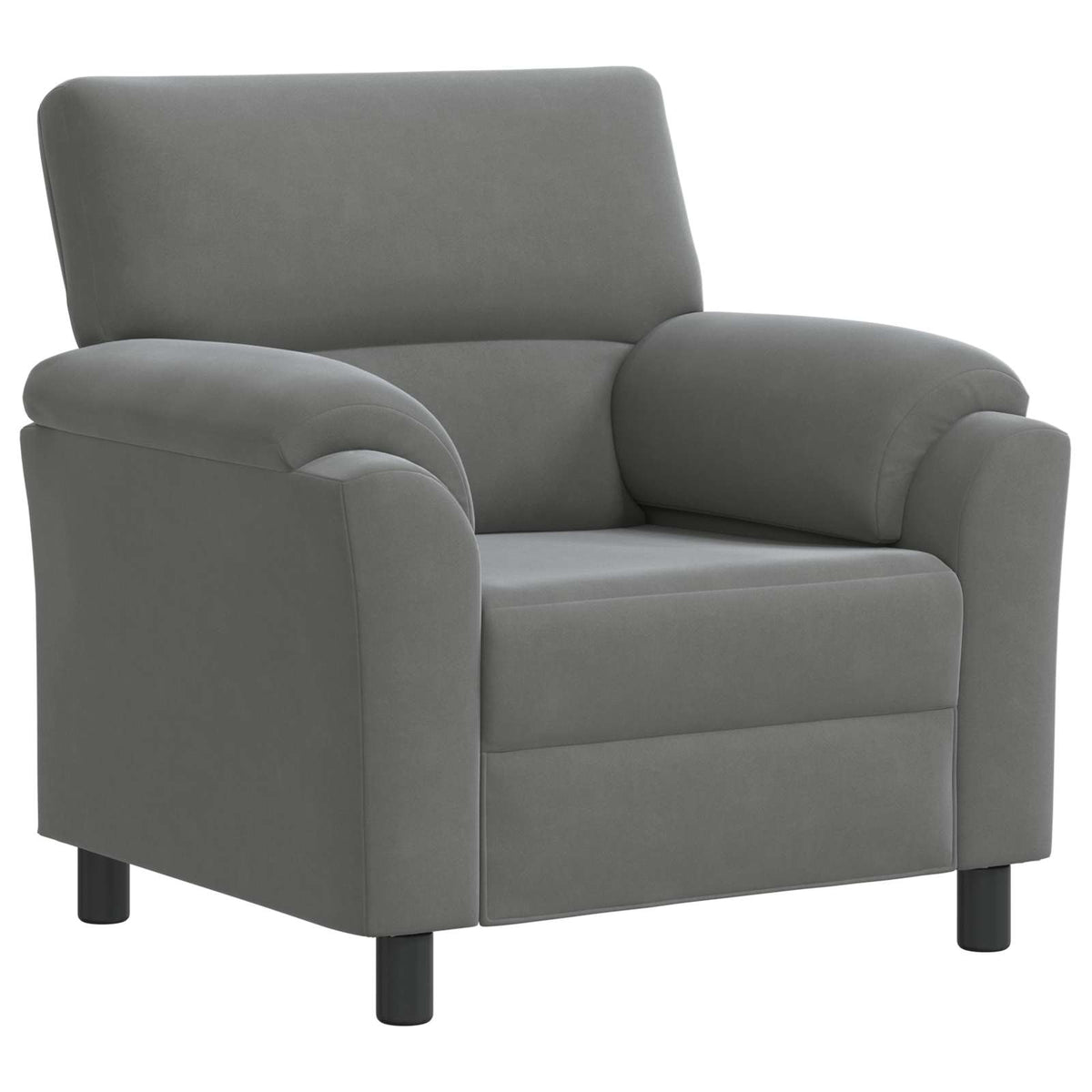 Set di divani 3 pcs Grigio Scuro Velluto | homemem39