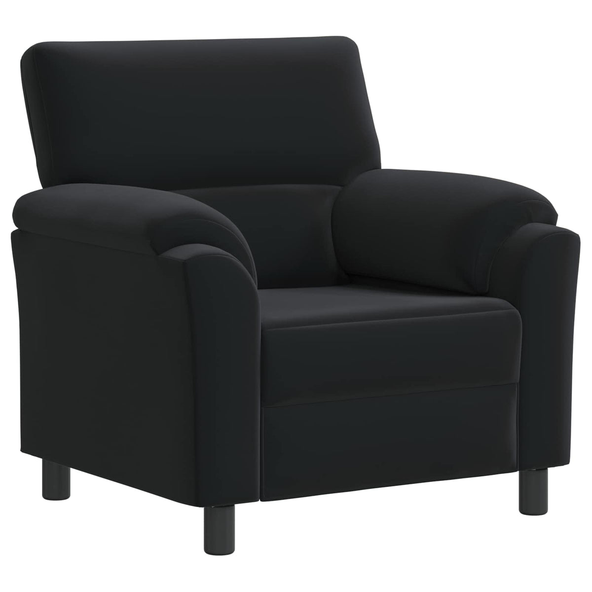 Set di divani 3 pcs Nero Velluto | homemem39