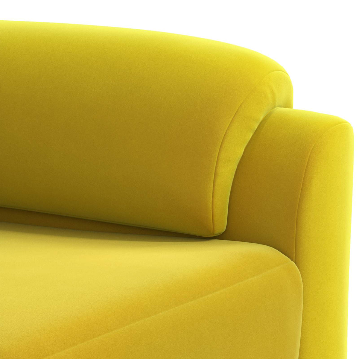 Set di divani 3 pcs Giallo Velluto | homemem39