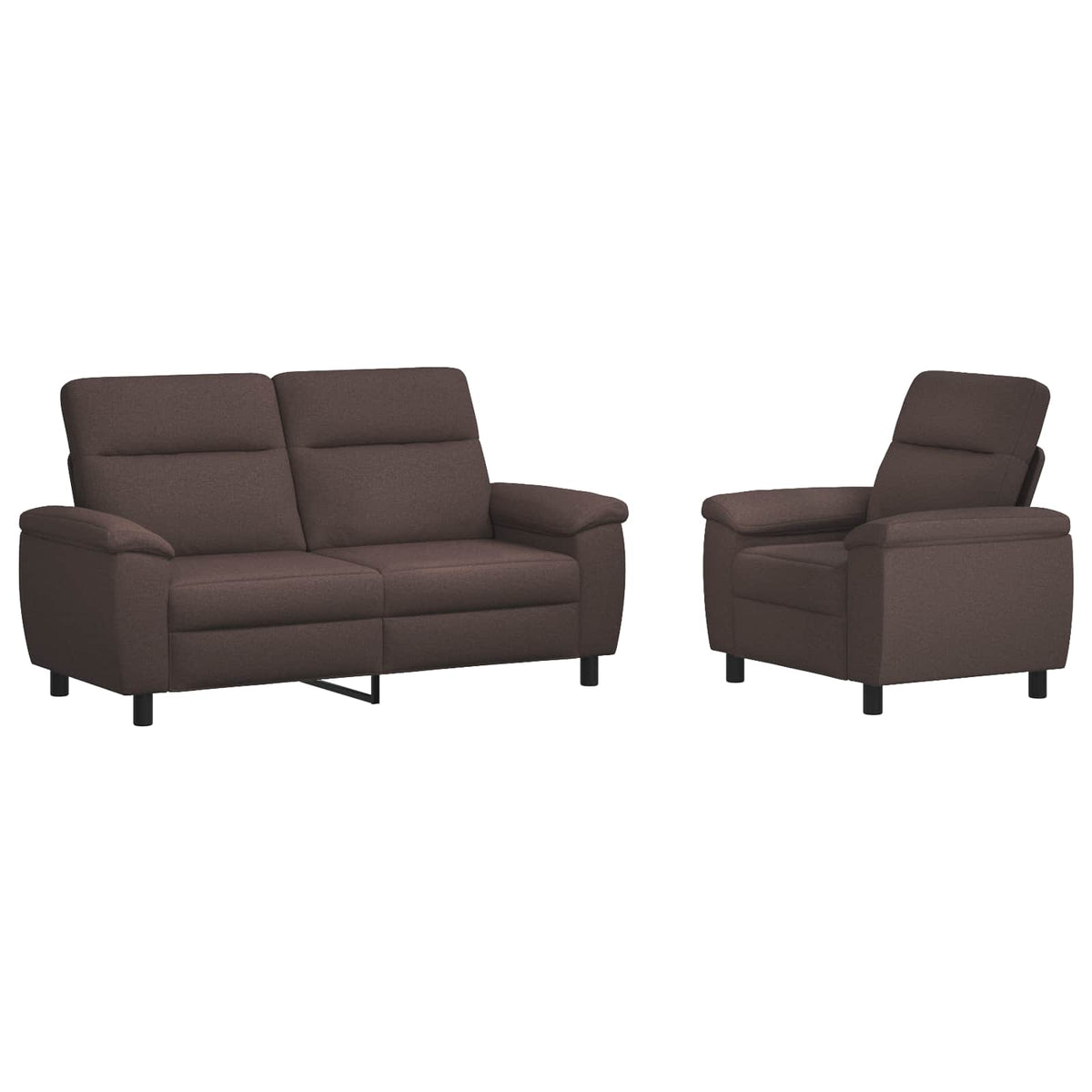 Set di divani 2 pcs Tessuto