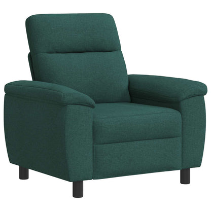 Set di divani 2 pcs Verde Scuro Tessuto | homemem39