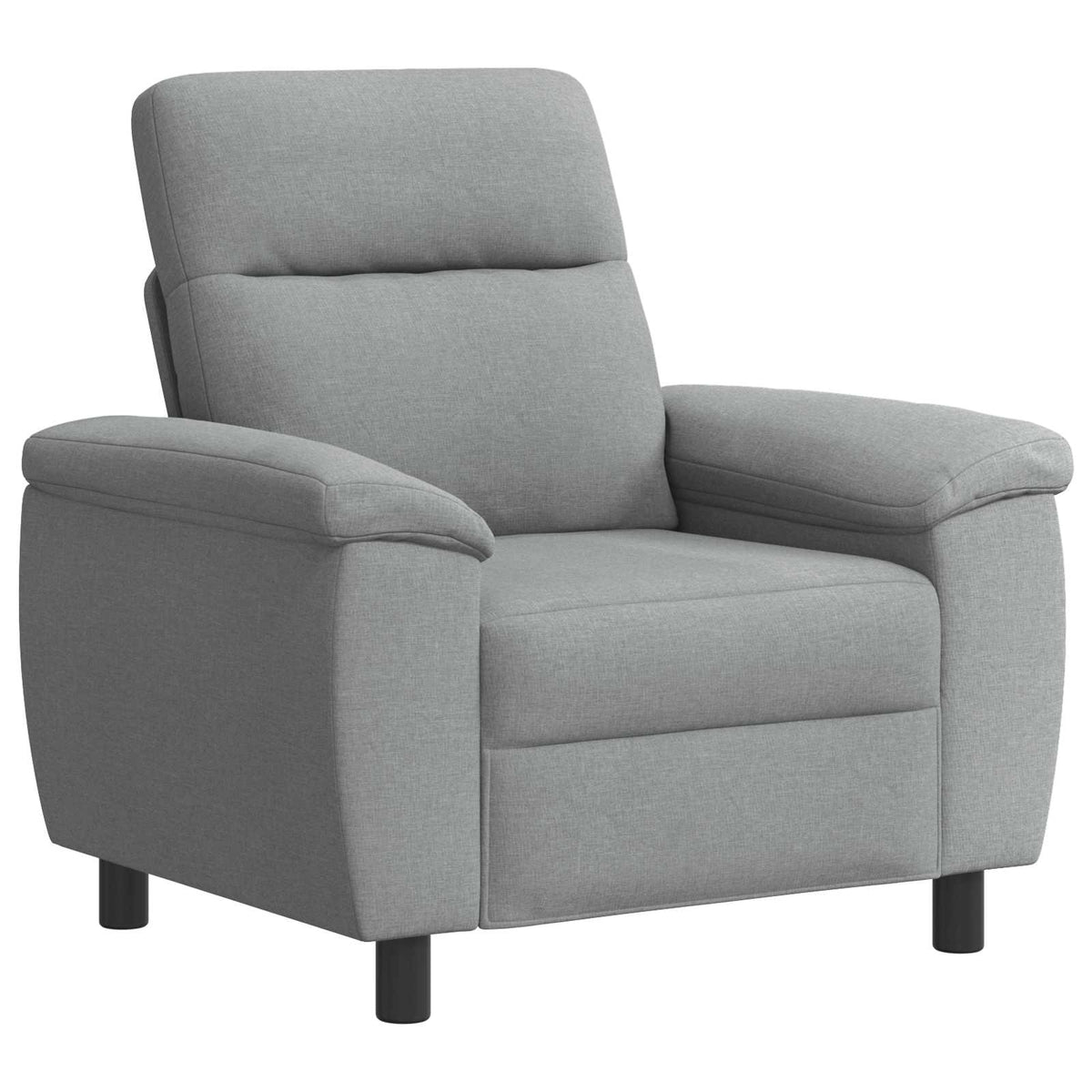 Set di divani 3 pcs Grigio Chiaro Tessuto | homemem39