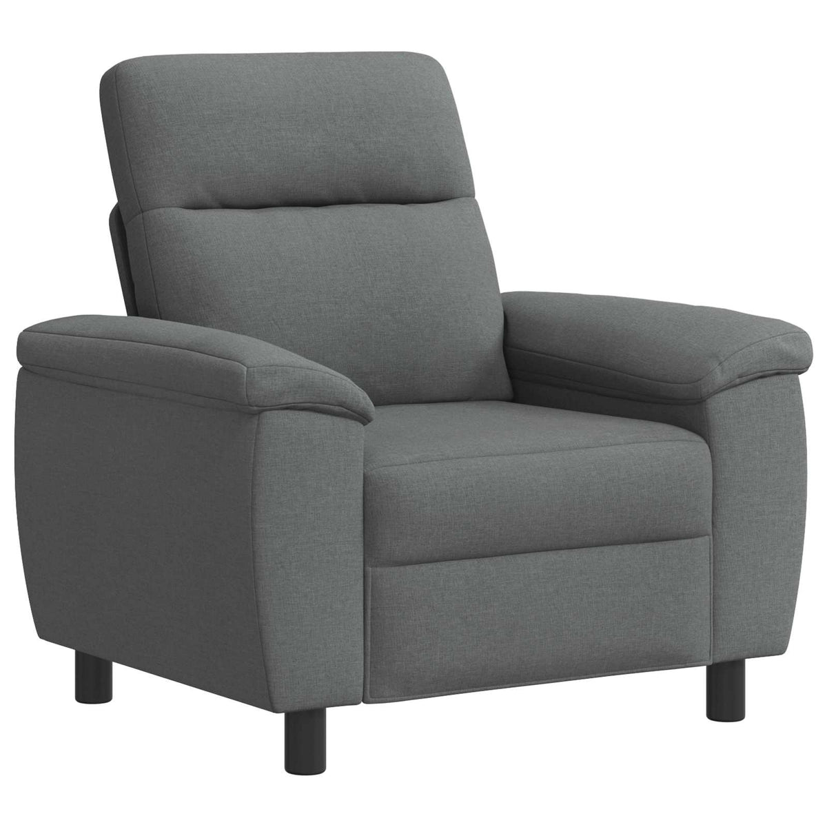 Set di divani 3 pcs Grigio Scuro Tessuto | homemem39