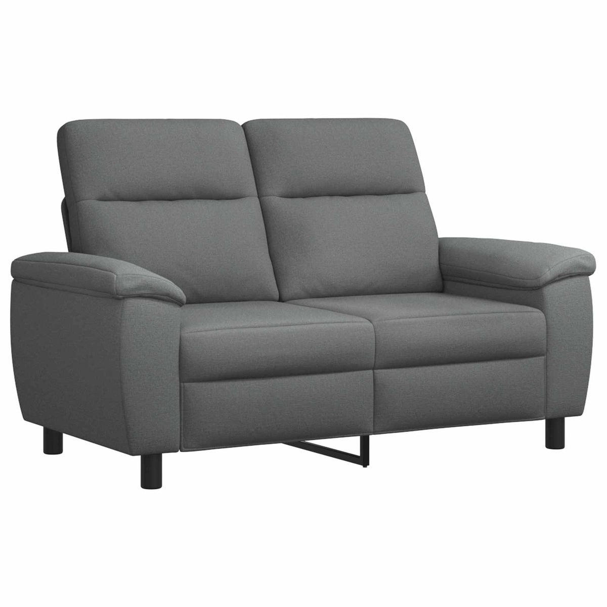 Set di divani 3 pcs Grigio Scuro Tessuto | homemem39