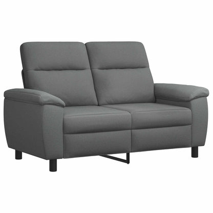 Set di divani 3 pcs Grigio Scuro Tessuto | homemem39