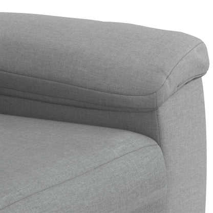 Set di divani 2 pcs Grigio Chiaro Tessuto | homemem39