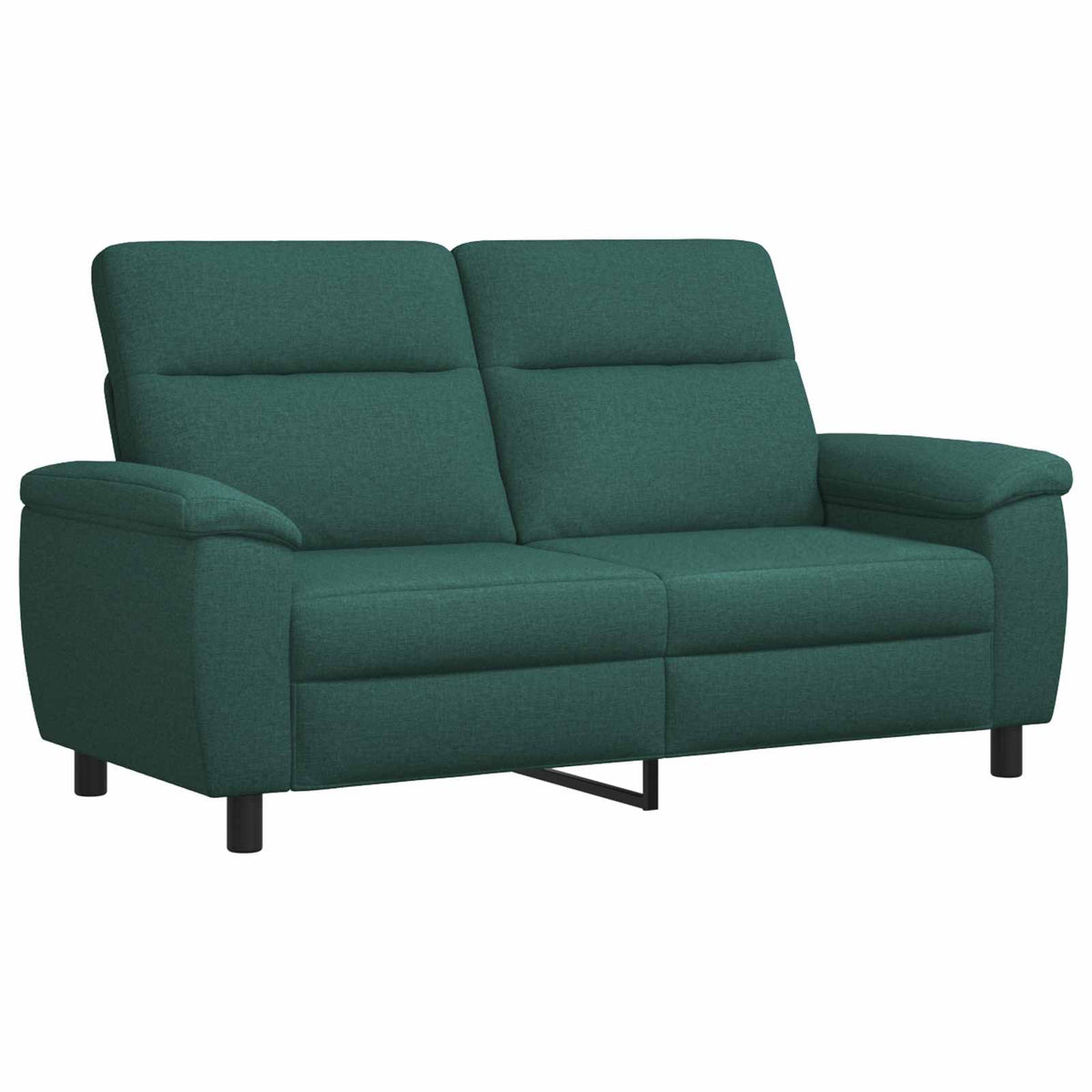Set di divani 2 pcs Verde Scuro Tessuto | homemem39
