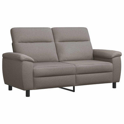 Set di divani 2 pcs Tortora Tessuto