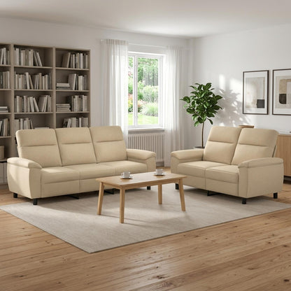 Set di divani 2 pcs Tessuto