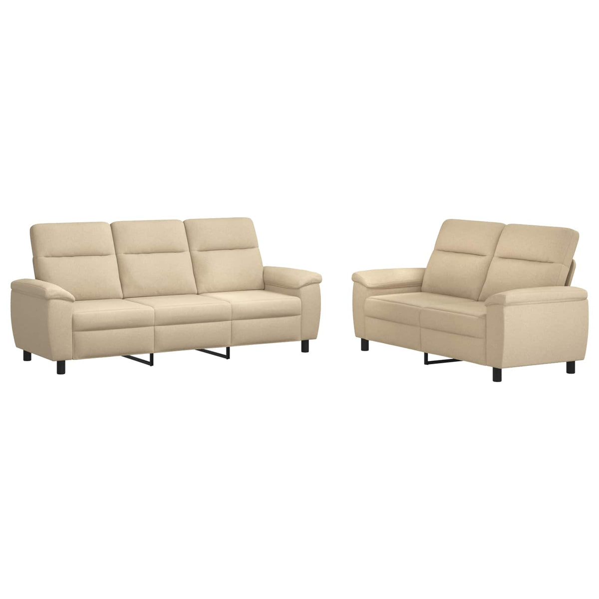 Set di divani 2 pcs Tessuto
