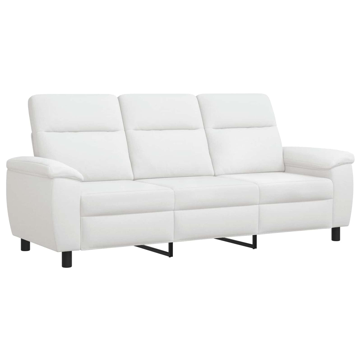 Set di divani 2 pcs Bianco Tessuto | homemem39