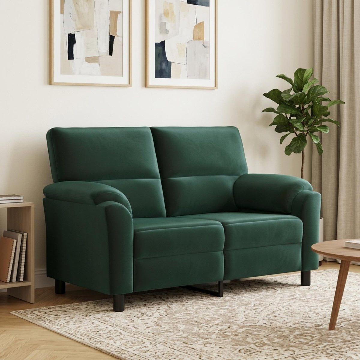 Divano Verde Scuro 154 x 85 x 93 cm Velluto | homemem39