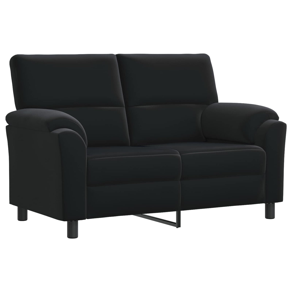 Divano Nero 154 x 85 x 93 cm Velluto | homemem39