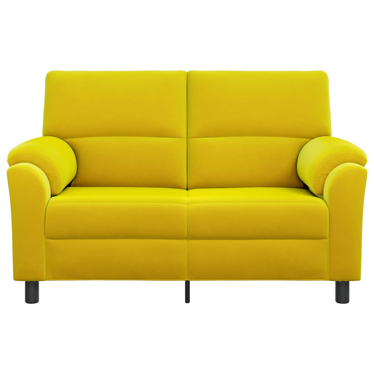 Divano Giallo 154 x 85 x 93 cm Velluto | homemem39