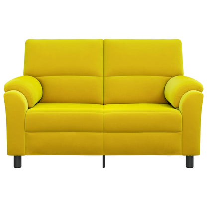 Divano Giallo 154 x 85 x 93 cm Velluto | homemem39