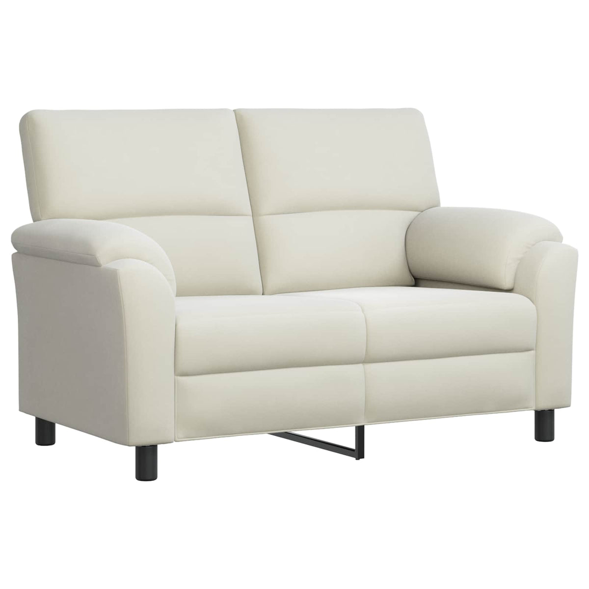 Divano Crema 154 x 85 x 93 cm Velluto | homemem39