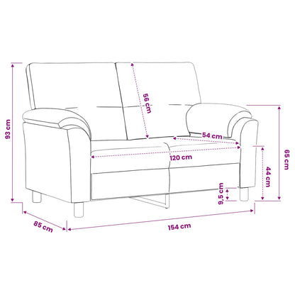 Divano Turchese 154 x 85 x 93 cm Velluto | homemem39