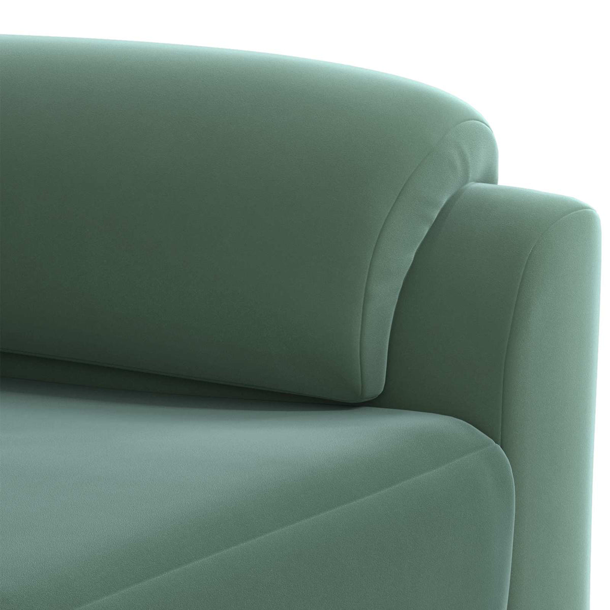 Divano Verde Mare 154 x 85 x 93 cm Velluto | homemem39