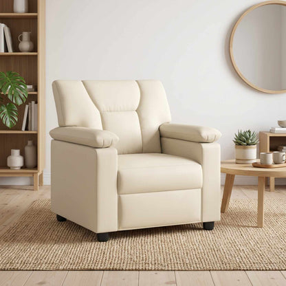 Divano Crema 91 x 85 x 93 cm Similpelle | homemem39