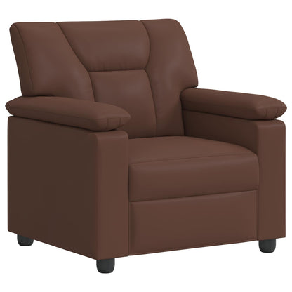 Divano Marrone 91 x 85 x 93 cm Similpelle | homemem39
