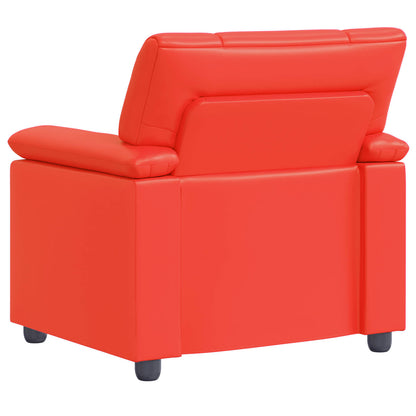Divano Rosso 91 x 85 x 93 cm Similpelle | homemem39
