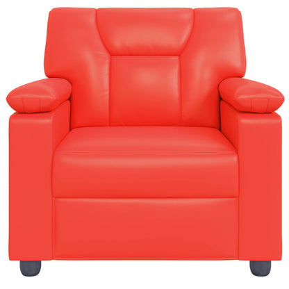 Divano Rosso 91 x 85 x 93 cm Similpelle