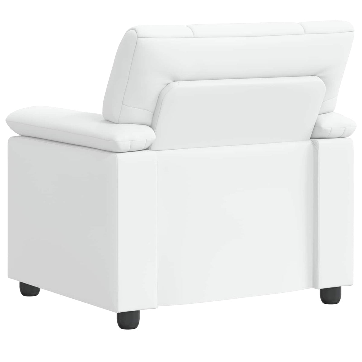 Divano Bianco 91 x 85 x 93 cm Similpelle | homemem39