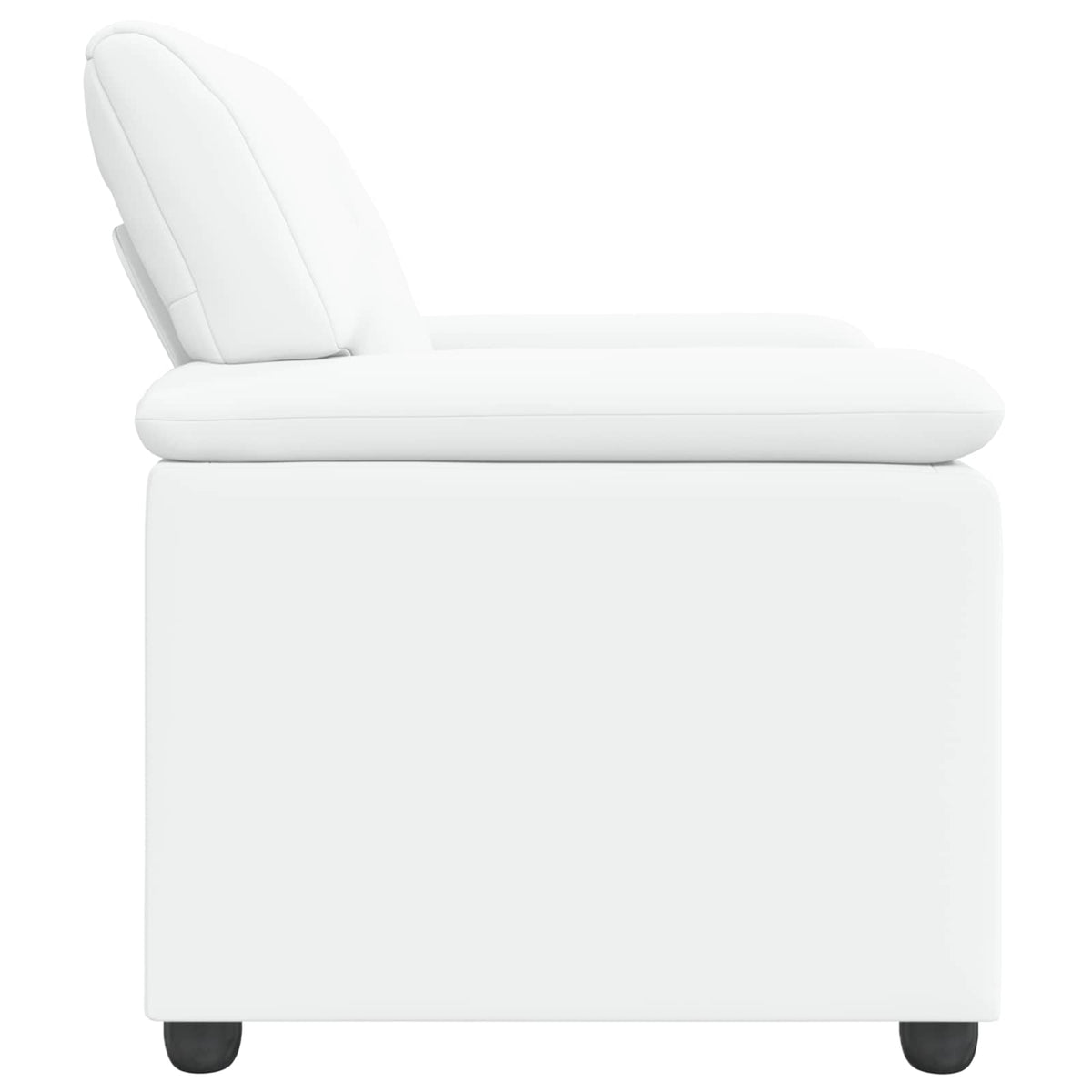 Divano Bianco 91 x 85 x 93 cm Similpelle | homemem39