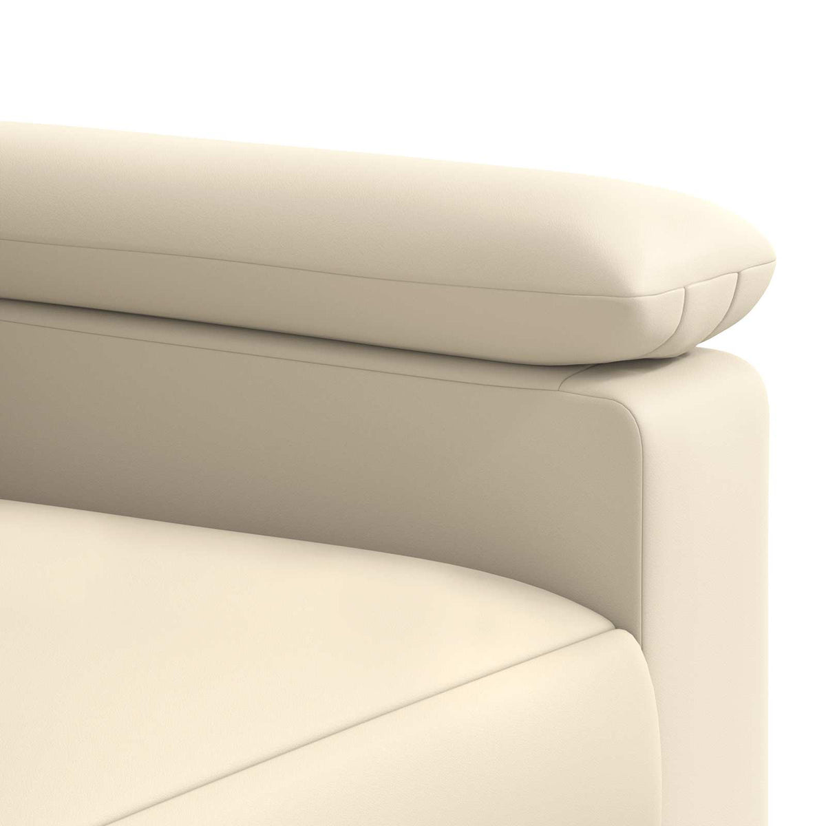 Divano Crema 151 x 85 x 93 cm Similpelle | homemem39