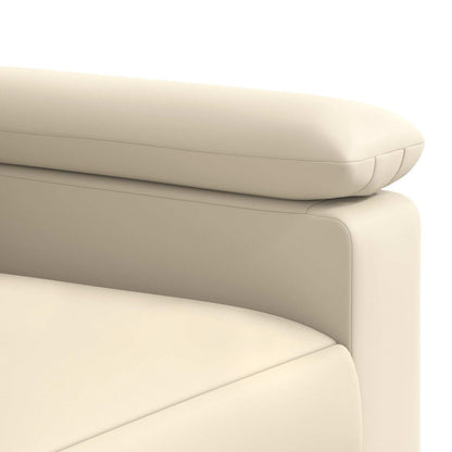 Divano Crema 151 x 85 x 93 cm Similpelle | homemem39