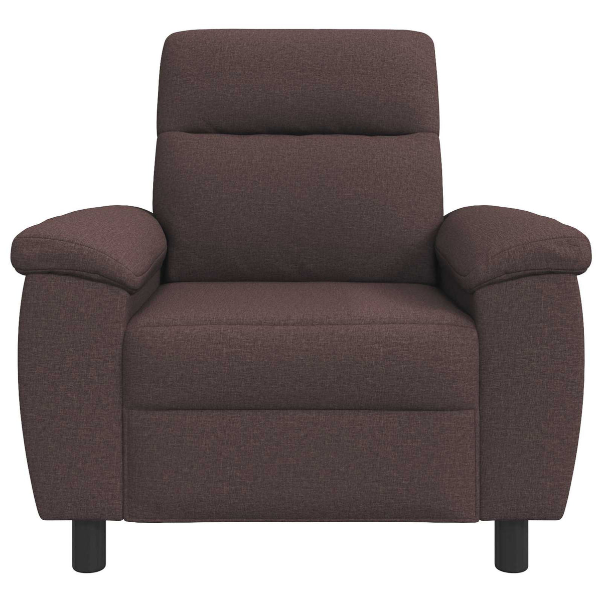 Divano Marrone Scuro 95 x 90 x 95 cm Tessuto | homemem39