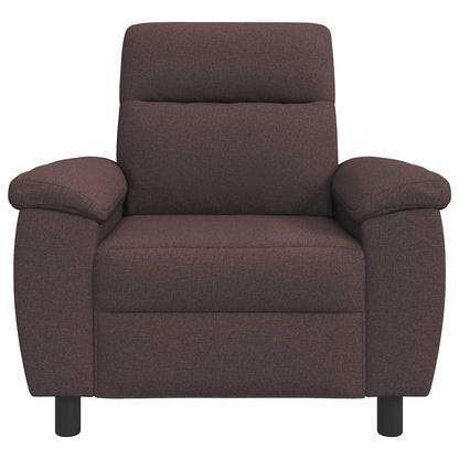 Divano Marrone Scuro 95 x 90 x 95 cm Tessuto | homemem39