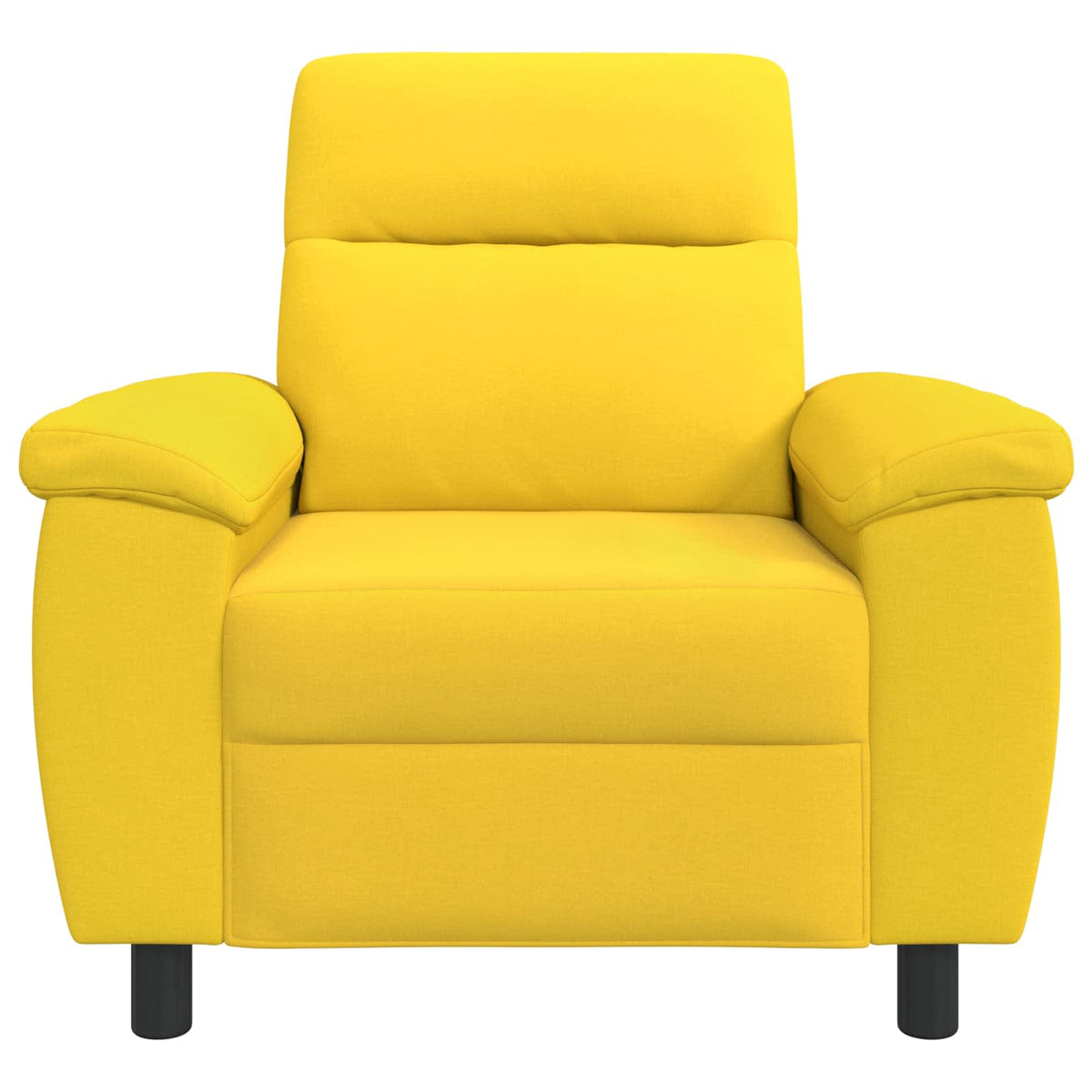 Divano Giallo Chiaro 95 x 90 x 95 cm Tessuto | homemem39