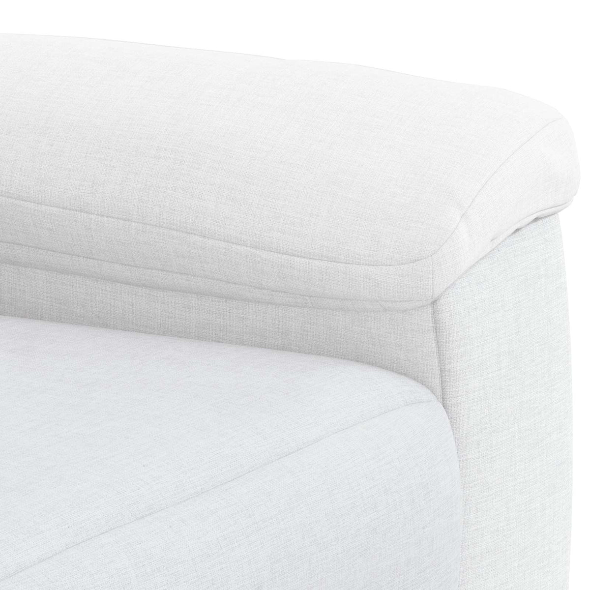 Divano Bianco 95 x 90 x 95 cm Tessuto | homemem39