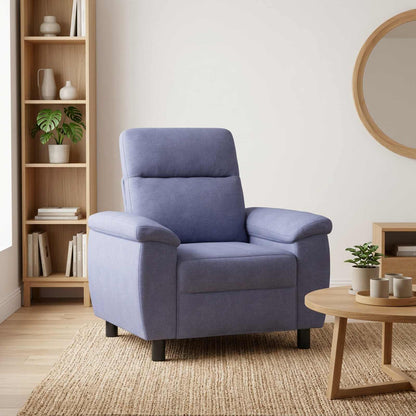 Divano Blu jeans 95 x 90 x 95 cm Tessuto