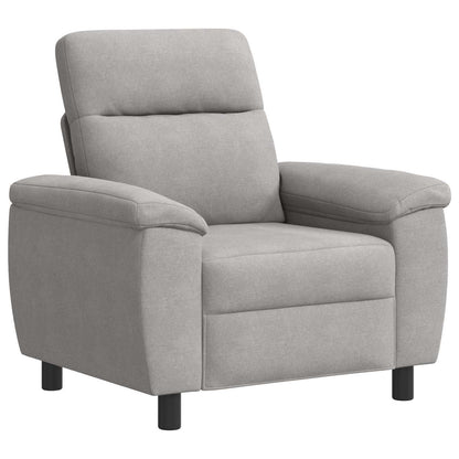 Divano Grigio Nuvola 95 x 90 x 95 cm Tessuto | homemem39