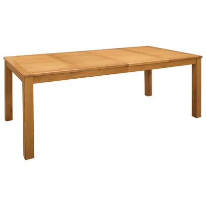 Tavolo da pranzo 200 x 100 x 75 cm Legno di Quercia Massello | homemem39