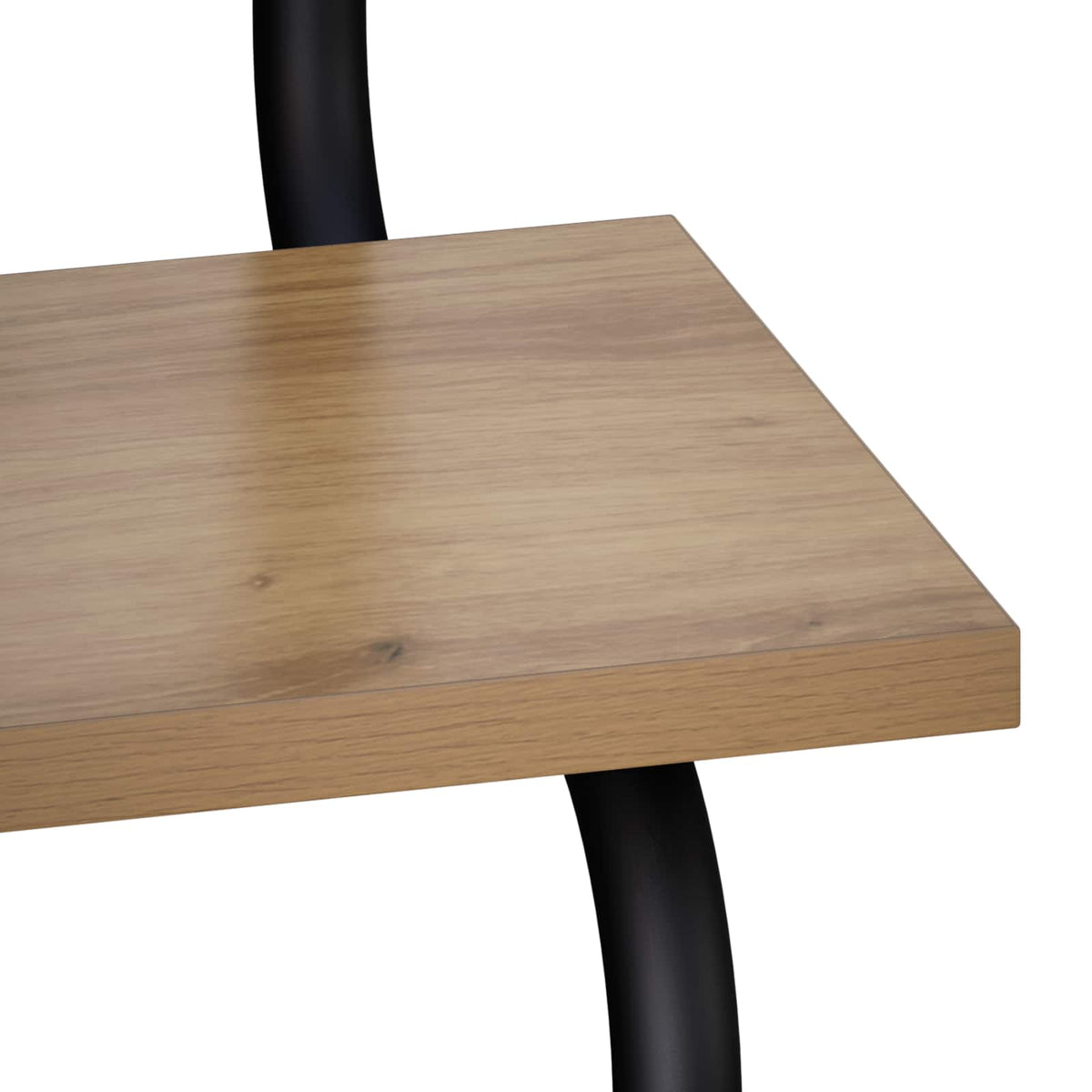 Mensola a Parete a 2 Livelli Rovere Artigianale | homemem39