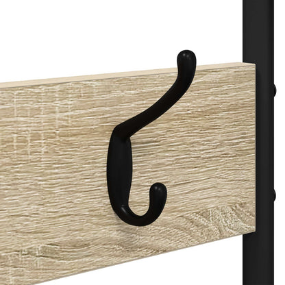Appendiabiti con panca per scarpe Rovere Sonoma | homemem39