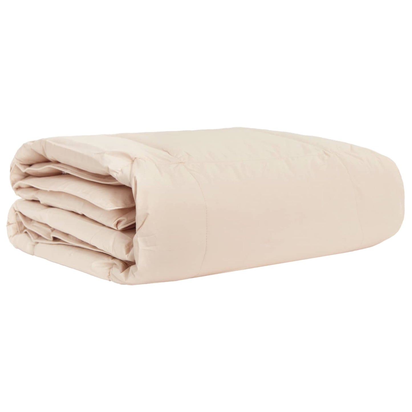 Piumino Letto Estivo Beige 140 x 220 cm 100% Kapok Naturale