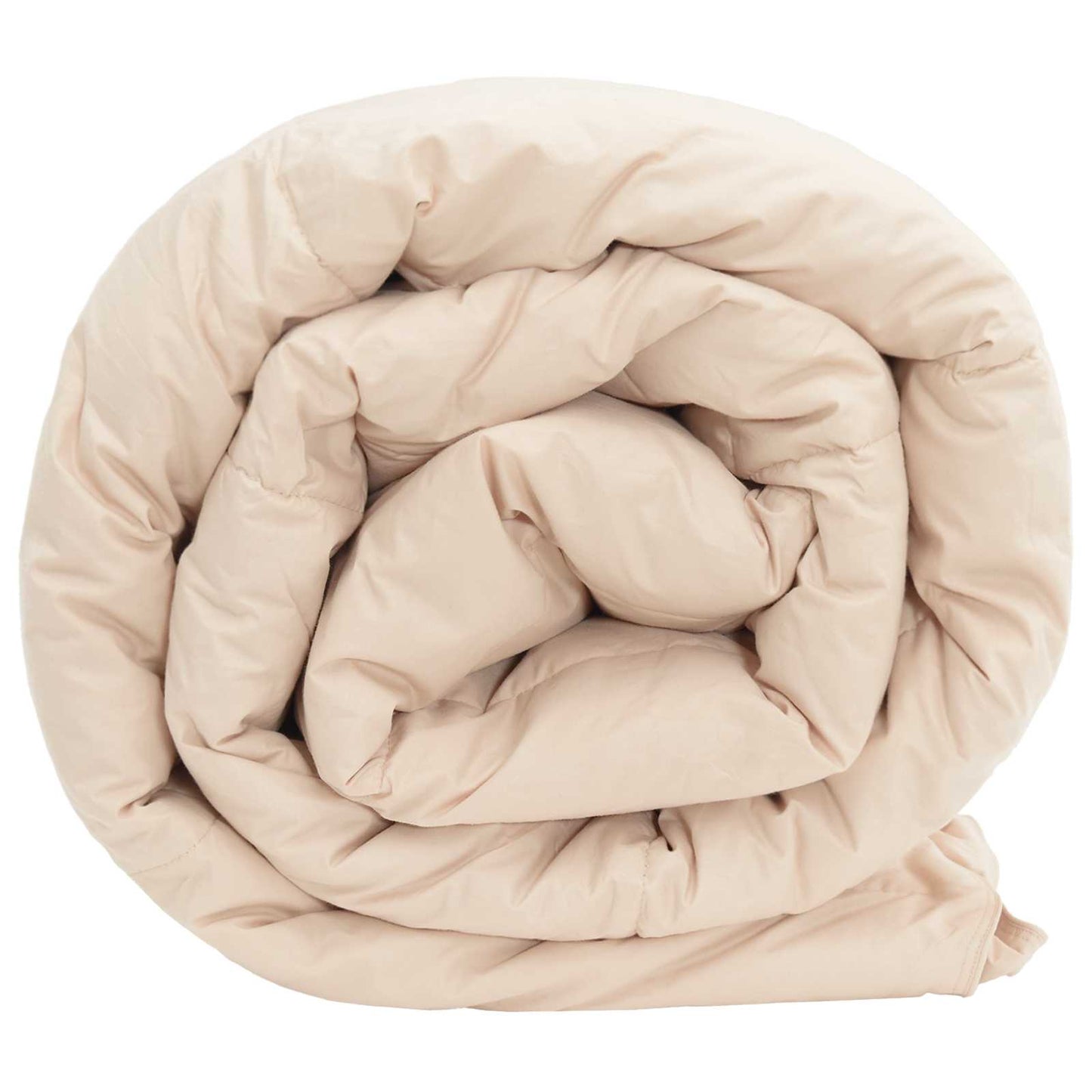 Piumino Letto Estivo Beige 155 x 220 cm 100% Kapok Naturale