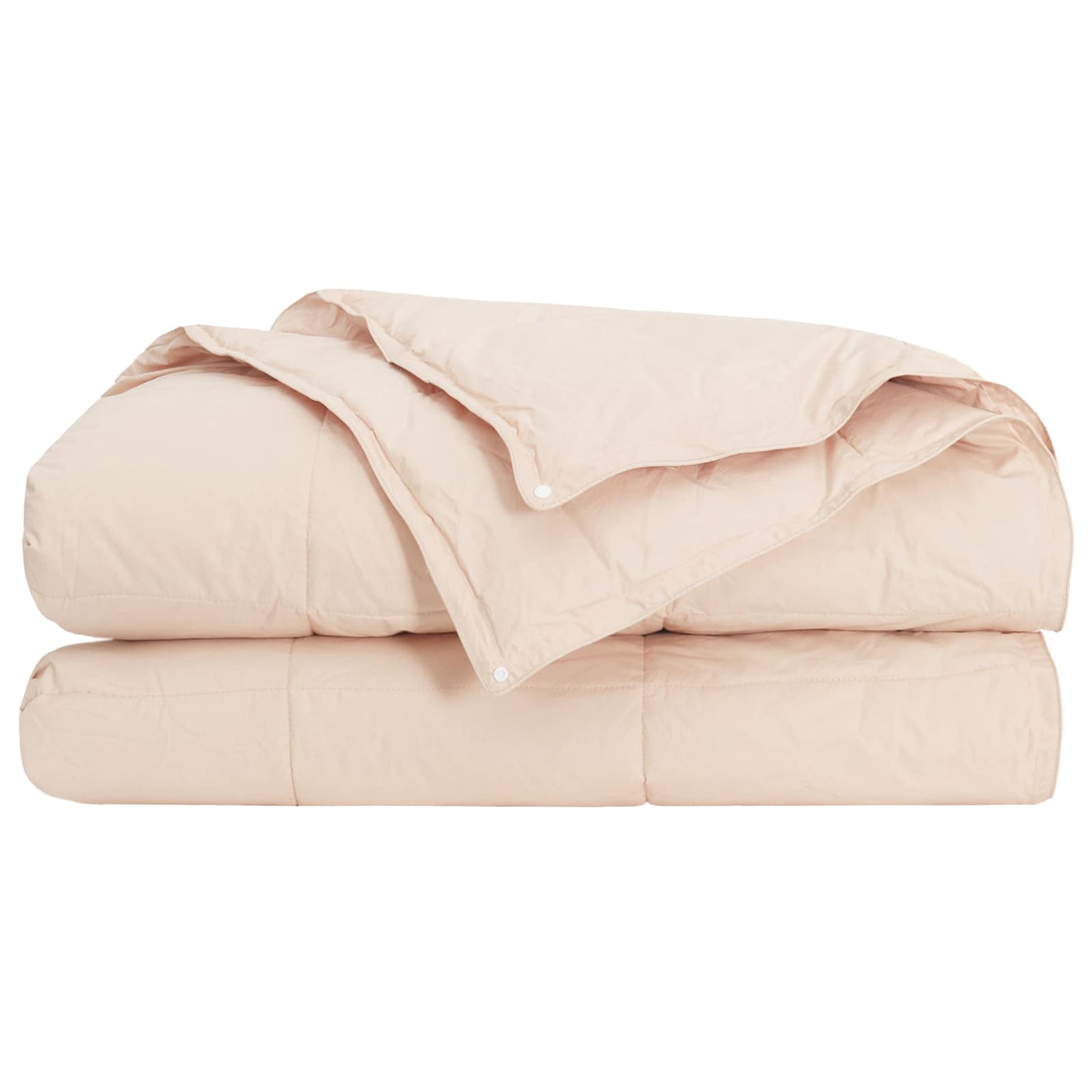 Piumone 220 x 240 cm Tutte le stagioni Fibra di Kapok Beige